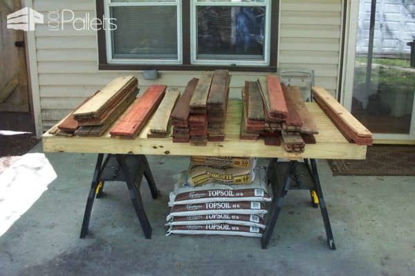 How I Made My Pallet Wall Pallet Walls & Pallet Doors How I Made My Pallet Wall Pallet Walls & Pallet Doors