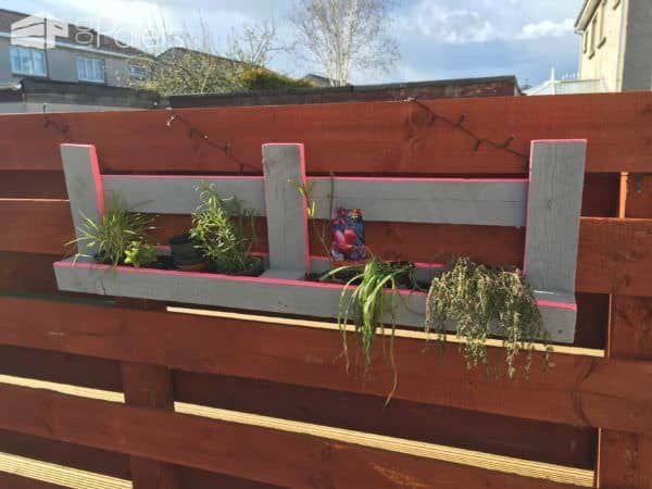 My First Attempt for a Hanging Pallet Planter Pallet Planters & Compost Bins My First Attempt for a Hanging Pallet Planter Pallet Planters & Compost Bins