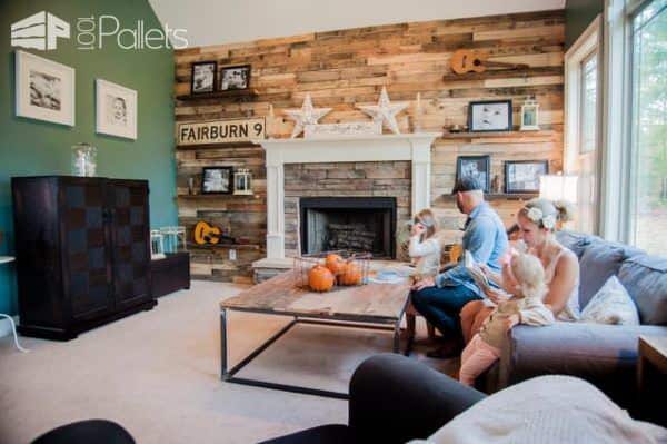 Pallet and Reclaimed Wood Decoration for a Contemporary House Pallet Projects Pallet and Reclaimed Wood Decoration for a Contemporary House Pallet Projects