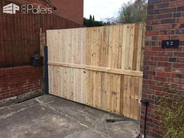 Pallet Front Gates Pallet Fences Pallet Front Gates Pallet Fences