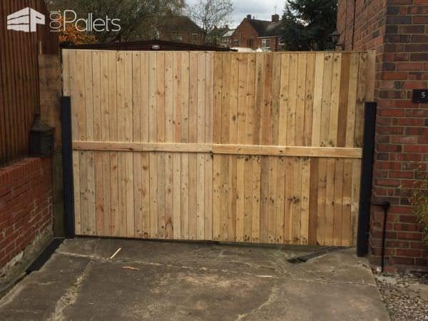 Pallet Front Gates Pallet Fences Pallet Front Gates Pallet Fences