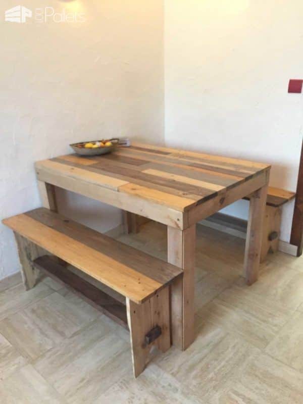 Pallet Lunch Corner Pallet Desks & Pallet Tables Pallet Lunch Corner Pallet Desks & Pallet Tables