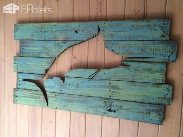 Pallet Marlin Wall Art with Led Lighting Pallet Wall Decor & Pallet Painting Pallet Marlin Wall Art with Led Lighting Pallet Wall Decor & Pallet Painting