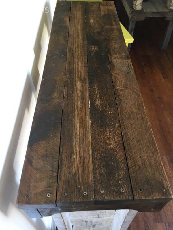 Rustic Pallet Sofa Table Pallet Desks & Pallet Tables Rustic Pallet Sofa Table Pallet Desks & Pallet Tables