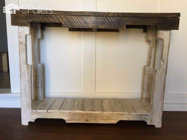 Rustic Pallet Sofa Table Pallet Desks & Pallet Tables Rustic Pallet Sofa Table Pallet Desks & Pallet Tables