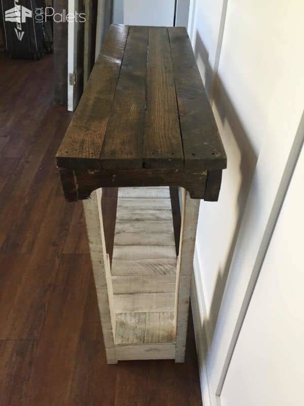 Rustic Pallet Sofa Table Pallet Desks & Pallet Tables Rustic Pallet Sofa Table Pallet Desks & Pallet Tables