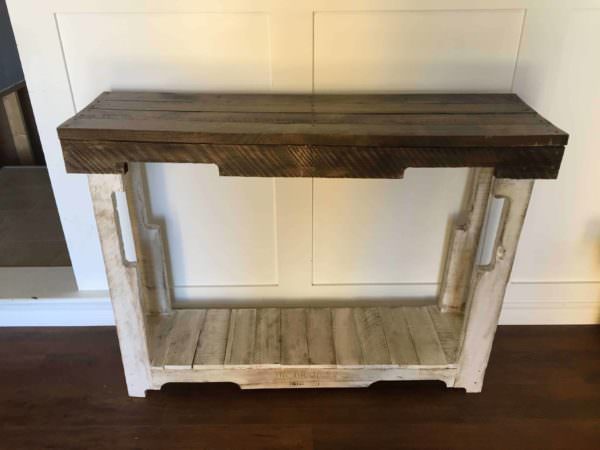 Rustic Pallet Sofa Table Pallet Desks & Pallet Tables Rustic Pallet Sofa Table Pallet Desks & Pallet Tables