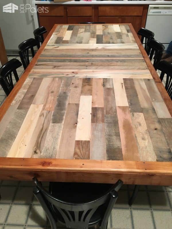 Stunning Pallet Dining Table Pallet Desks & Pallet Tables Stunning Pallet Dining Table Pallet Desks & Pallet Tables