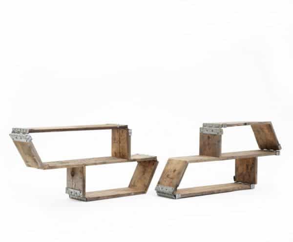 Amarhylde – Racking System Made from Recycled Pallets Pallet Shelves & Pallet Coat Hangers Amarhylde – Racking System Made from Recycled Pallets Pallet Shelves & Pallet Coat Hangers