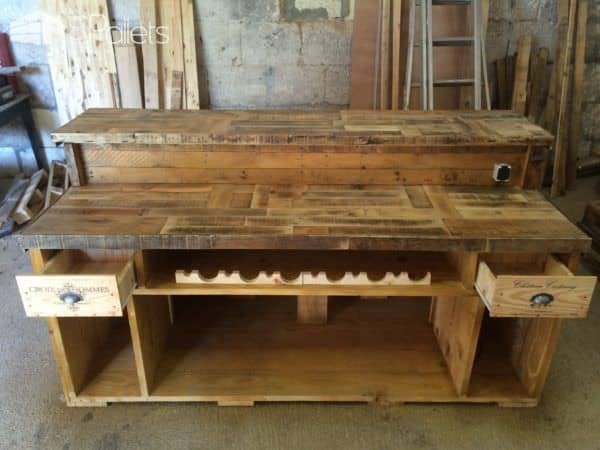 Amazing Bar From Pallet Wood Pallet Bars Amazing Bar From Pallet Wood Pallet Bars