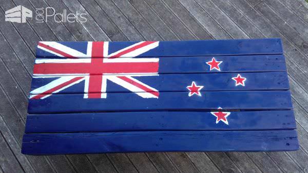 Flag Indoor/Outdoor Coffee Table Pallet Coffee Tables Flag Indoor/Outdoor Coffee Table Pallet Coffee Tables