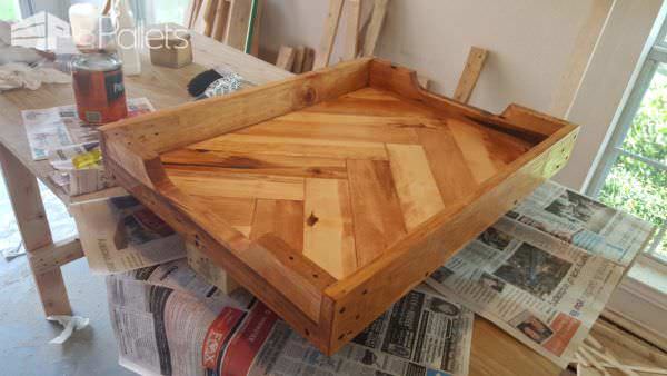 How to Make a Pallet Herringbone Serving Tray in 20 Steps Pallet Home Accessories How to Make a Pallet Herringbone Serving Tray in 20 Steps Pallet Home Accessories