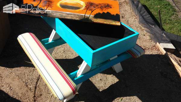 Kids Pallet Picnic/Sand Table Fun Pallet Crafts for Kids Pallet Benches, Pallet Chairs & Stools Pallet Desks & Pallet Tables Kids Pallet Picnic/Sand Table Fun Pallet Crafts for Kids Pallet Benches, Pallet Chairs & Stools Pallet Desks & Pallet Tables