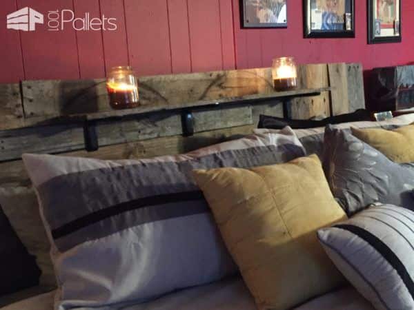 King-size Pallet Bed Pallet Beds, Pallet Headboards & Frames King-size Pallet Bed Pallet Beds, Pallet Headboards & Frames