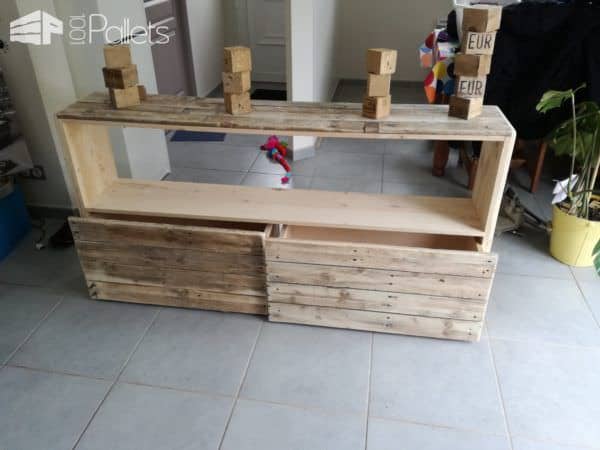 Meuble Chambre Enfant Pour Vêtements Ou Jouets / Kids Room Pallet Cabinet Pallet Cabinets & Wardrobes Meuble Chambre Enfant Pour Vêtements Ou Jouets / Kids Room Pallet Cabinet Pallet Cabinets & Wardrobes