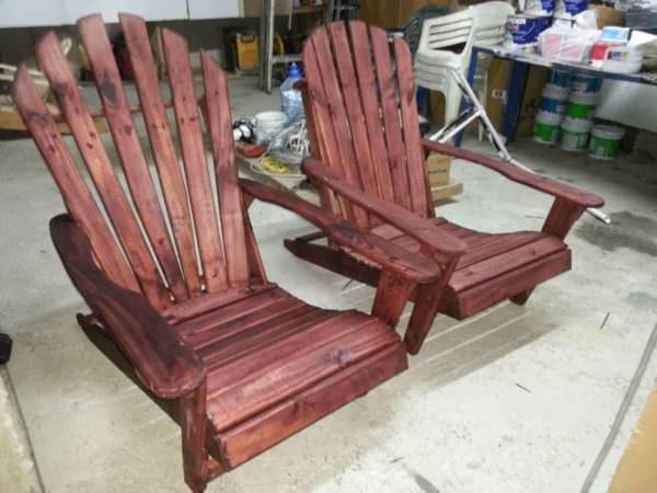 Pallet Adirondack Chairs Pallet Benches, Pallet Chairs & Stools Pallet Adirondack Chairs Pallet Benches, Pallet Chairs & Stools
