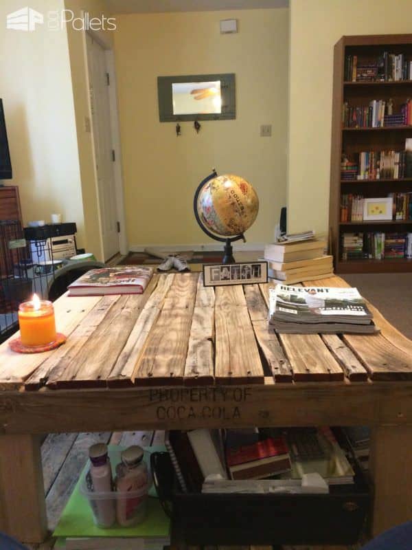 Pallet Coffee Table/Bookshelves Pallet Coffee Tables Pallet Coffee Table/Bookshelves Pallet Coffee Tables