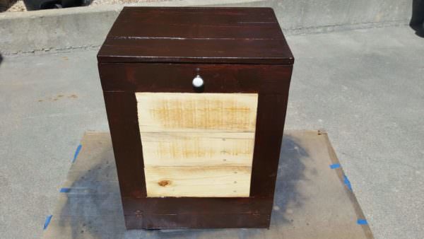 Pallet Kitchen Trash Bin Pallet Boxes & Chests Pallet Home Accessories Pallet Kitchen Trash Bin Pallet Boxes & Chests Pallet Home Accessories