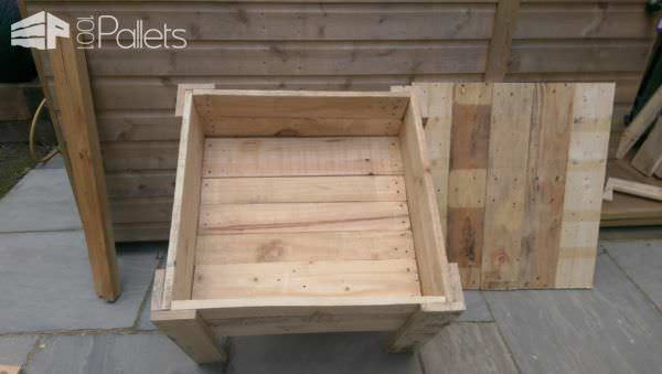 Pallet Sandbox With Lid Fun Pallet Crafts for Kids Pallets in the Garden Pallet Sandbox With Lid Fun Pallet Crafts for Kids Pallets in the Garden