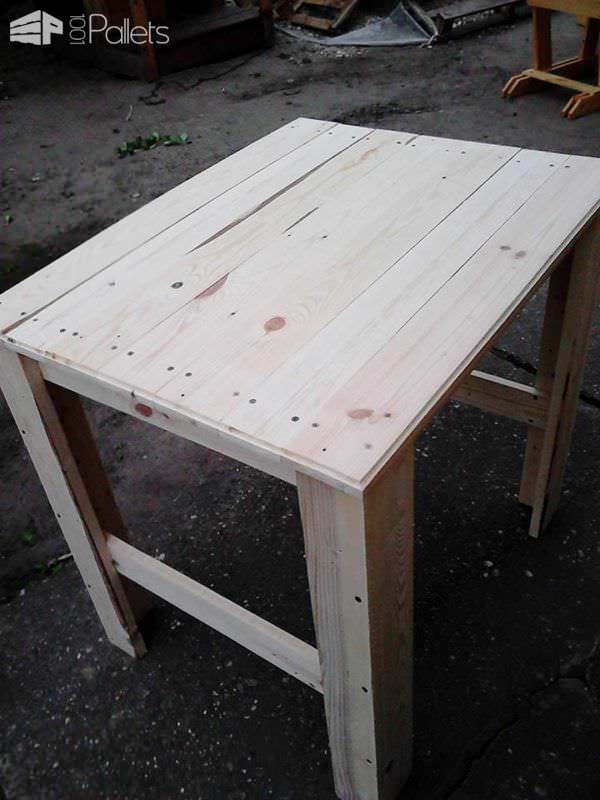 Pallet Table Set Pallet Benches, Pallet Chairs & Stools Pallet Desks & Pallet Tables Pallet Table Set Pallet Benches, Pallet Chairs & Stools Pallet Desks & Pallet Tables