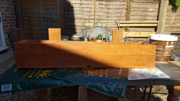 Pallet Window Herb Planter Box Pallet Planters & Compost Bins Pallet Window Herb Planter Box Pallet Planters & Compost Bins