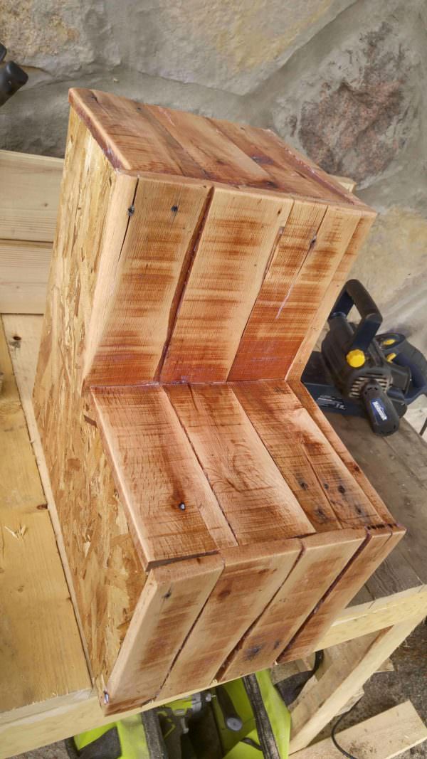 Recycled Pallet Dog Steps to Climb onto the Bed Animal Pallet Houses & Pallet Supplies Pallet Staircases Recycled Pallet Dog Steps to Climb onto the Bed Animal Pallet Houses & Pallet Supplies Pallet Staircases