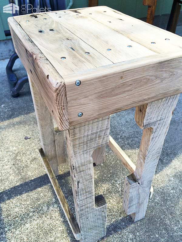 Rustic Pallet Bar Stools Pallet Benches, Pallet Chairs & Stools Pallet Home Accessories Rustic Pallet Bar Stools Pallet Benches, Pallet Chairs & Stools Pallet Home Accessories