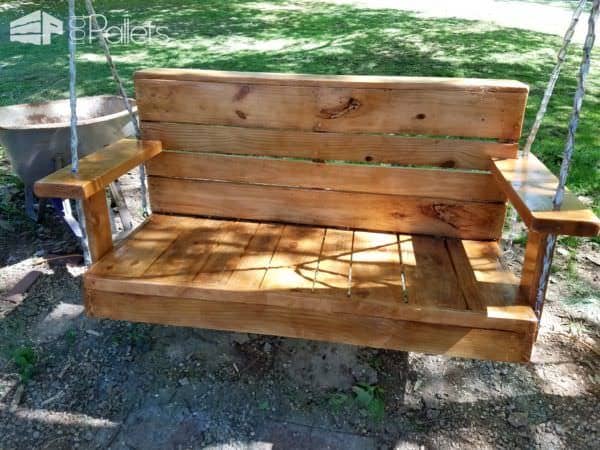 Swing I Made for Mother’s Day Pallet Benches, Pallet Chairs & Stools Pallets in the Garden Swing I Made for Mother’s Day Pallet Benches, Pallet Chairs & Stools Pallets in the Garden