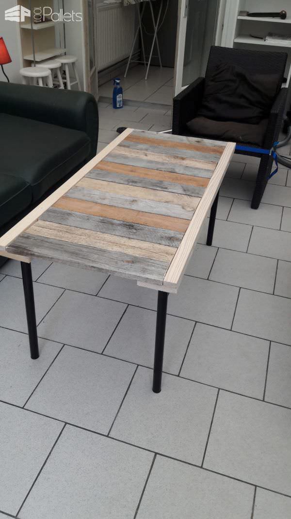 Table Basse En Palettes / 2 Pallets Coffee Table Pallet Coffee Tables Table Basse En Palettes / 2 Pallets Coffee Table Pallet Coffee Tables