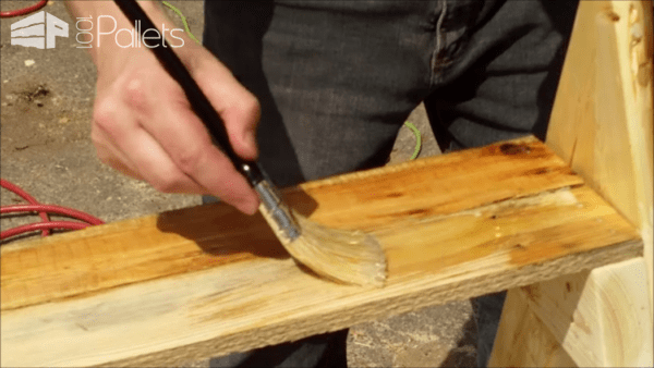 A-frame Pallet Shelving Unit DIY Pallet Tutorials Pallet Shelves & Pallet Coat Hangers A-frame Pallet Shelving Unit DIY Pallet Tutorials Pallet Shelves & Pallet Coat Hangers