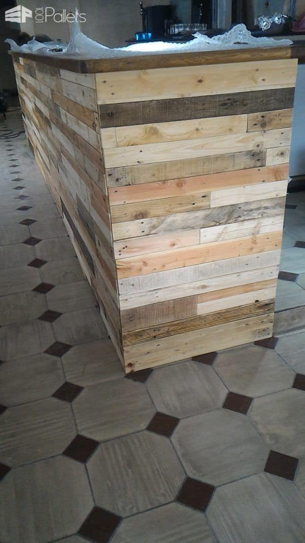 Bar Receives Pallet Wood Facelift Pallet Bars Bar Receives Pallet Wood Facelift Pallet Bars