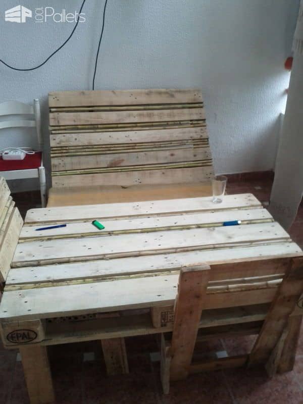 Pallet Balcony Lounge Set Lounges & Garden Sets Pallet Balcony Lounge Set Lounges & Garden Sets