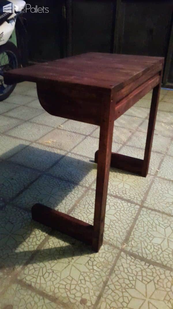 Pallet Breakfast Table Pallet Desks & Pallet Tables Pallet Breakfast Table Pallet Desks & Pallet Tables