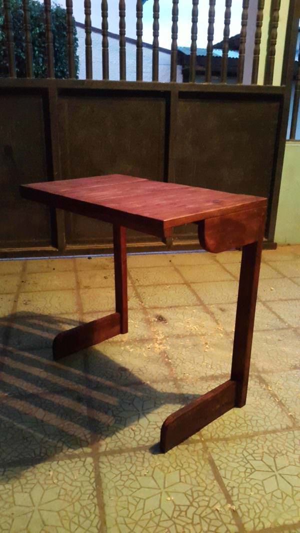 Pallet Breakfast Table Pallet Desks & Pallet Tables Pallet Breakfast Table Pallet Desks & Pallet Tables