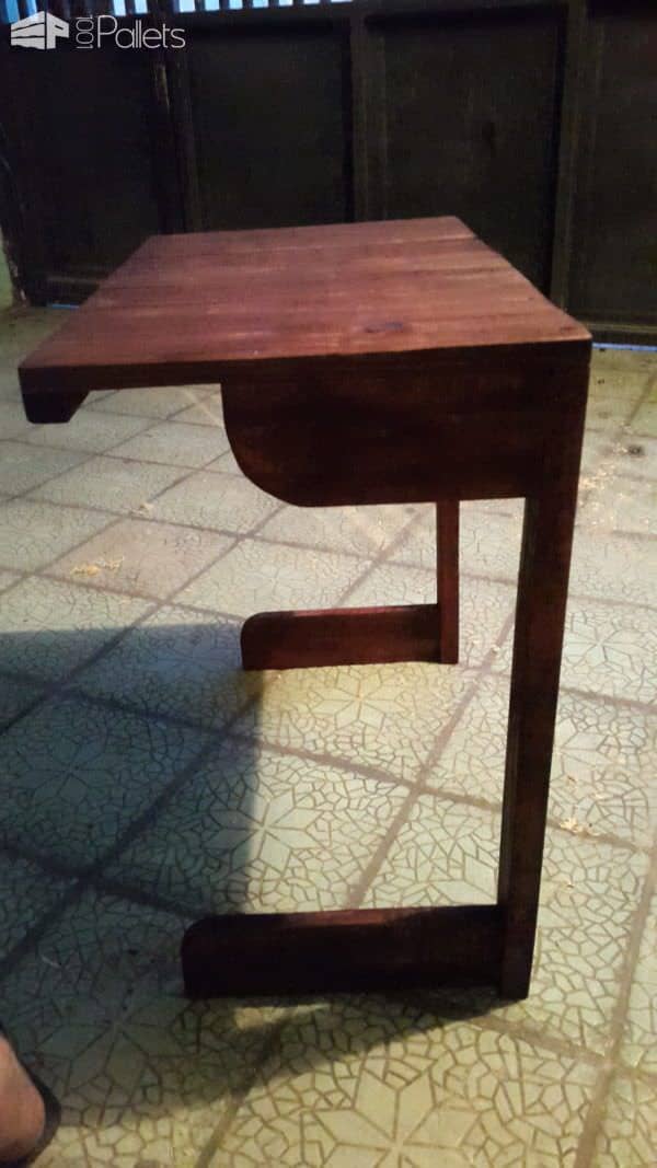 Pallet Breakfast Table Pallet Desks & Pallet Tables Pallet Breakfast Table Pallet Desks & Pallet Tables