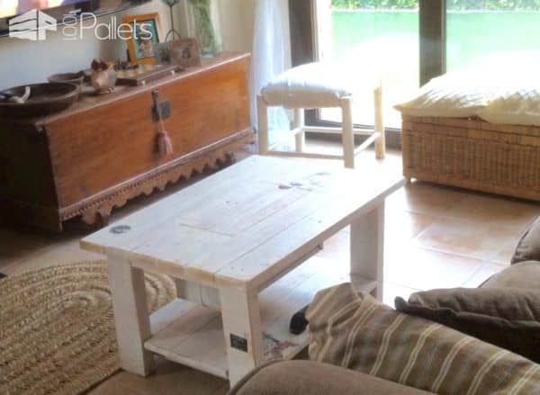 Pallet Coffee Table with Recessed Ice Chest Pallet Coffee Tables Pallet Coffee Table with Recessed Ice Chest Pallet Coffee Tables