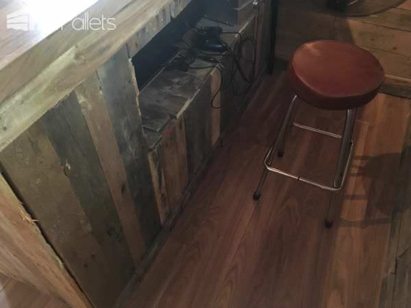 22 Pallets Garage Bar / Mancave Pallet Bars Pallet Walls & Pallet Doors 22 Pallets Garage Bar / Mancave Pallet Bars Pallet Walls & Pallet Doors