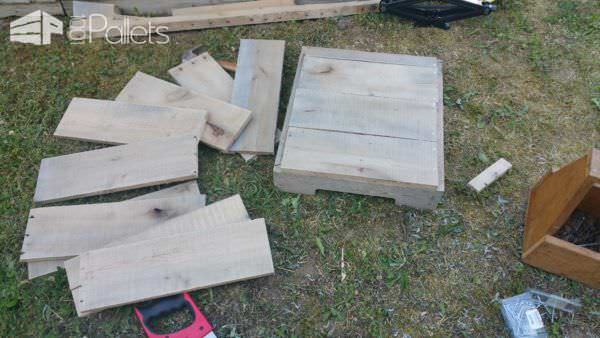 Rustic Pallet Hardwood Nightstand Pallet Desks & Pallet Tables Rustic Pallet Hardwood Nightstand Pallet Desks & Pallet Tables