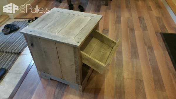 Rustic Pallet Hardwood Nightstand Pallet Desks & Pallet Tables Rustic Pallet Hardwood Nightstand Pallet Desks & Pallet Tables