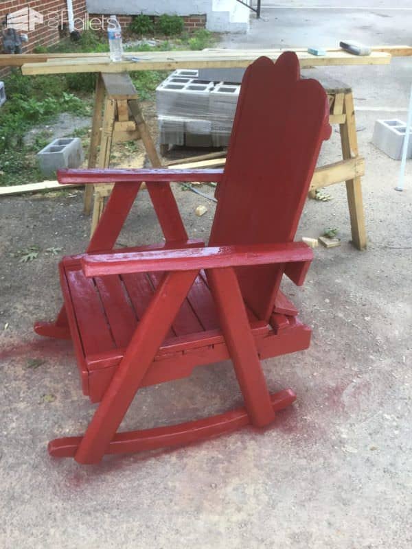 Rustic Pallet Rocker Pallet Benches, Pallet Chairs & Stools Rustic Pallet Rocker Pallet Benches, Pallet Chairs & Stools