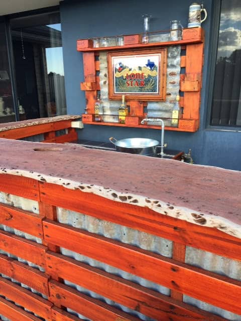 Rustic Western Bar Pallet Bars Rustic Western Bar Pallet Bars