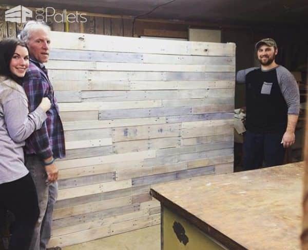 Whitewashed Pallet Headboard Pallet Beds, Pallet Headboards & Frames Whitewashed Pallet Headboard Pallet Beds, Pallet Headboards & Frames