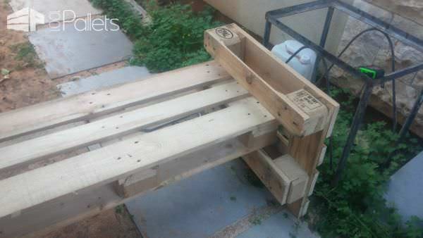 3-pallet Patio Bench Pallet Benches, Pallet Chairs & Stools 3-pallet Patio Bench Pallet Benches, Pallet Chairs & Stools