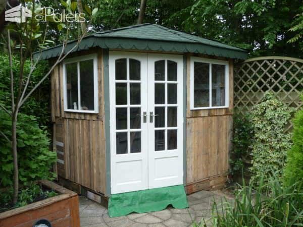 Amazing Pallet Summer Cottage Pallet Sheds, Cabins, Huts & Playhouses Amazing Pallet Summer Cottage Pallet Sheds, Cabins, Huts & Playhouses