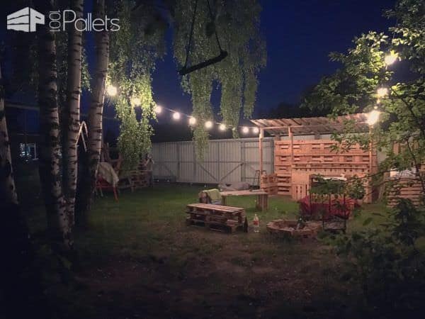 Backyard Pallet Bar Lounge Set Lounges & Garden Sets Pallet Bars Backyard Pallet Bar Lounge Set Lounges & Garden Sets Pallet Bars