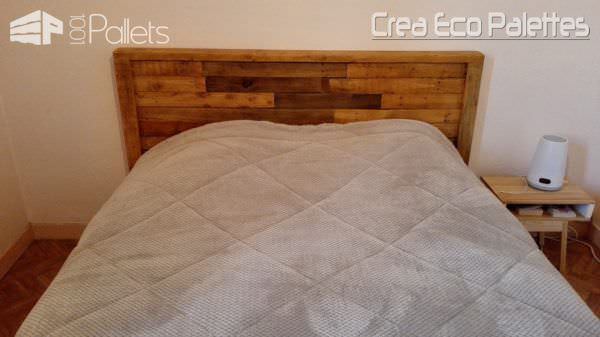 Framed Pallet Headboard / Tête De Lit Pallet Beds, Pallet Headboards & Frames Framed Pallet Headboard / Tête De Lit Pallet Beds, Pallet Headboards & Frames