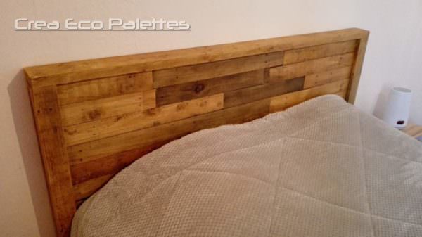 Framed Pallet Headboard / Tête De Lit Pallet Beds, Pallet Headboards & Frames Framed Pallet Headboard / Tête De Lit Pallet Beds, Pallet Headboards & Frames