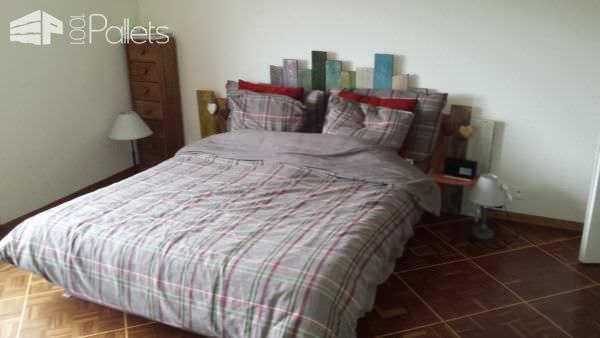 Garden-inspired Pallet Headboard & Bed Frame Pallet Beds, Pallet Headboards & Frames Garden-inspired Pallet Headboard & Bed Frame Pallet Beds, Pallet Headboards & Frames