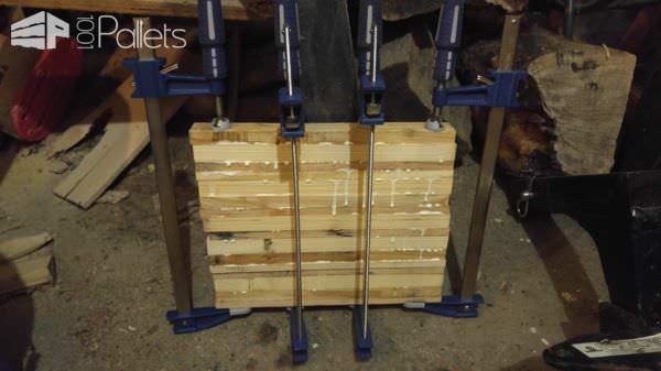 Glued Wood Strip Table/Chopping Block Inspiration Pallet Desks & Pallet Tables Pallet Home Accessories Glued Wood Strip Table/Chopping Block Inspiration Pallet Desks & Pallet Tables Pallet Home Accessories
