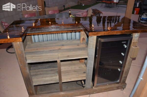 Gorgeous Pallet Wood Rolling Bar Pallet Bars Gorgeous Pallet Wood Rolling Bar Pallet Bars